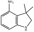 3,3-dimethylindolin-4-amine Struktur