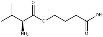 L-Valine, 3-carboxypropyl ester Struktur