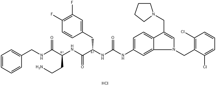 RWJ-56110 dihydrochloride Struktur