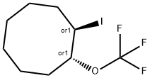 (1S,2S)-1-iodo-2-(trifluoromethoxy)cyclooctane Struktur