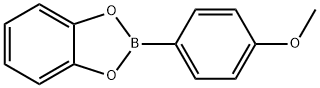 1,3,2-Benzodioxaborole, 2-(4-methoxyphenyl)- Struktur