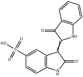 Indirubin-5-sulfonate Struktur