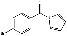 1-[(4-Bromophenyl)carbonyl]pyrrole Struktur