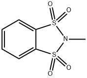 1,3,2-Benzodithiazole, 2-methyl-, 1,1,3,3-tetraoxide Struktur