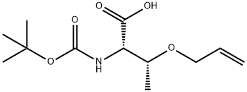 Boc-Thr(Allyl)-OH Struktur