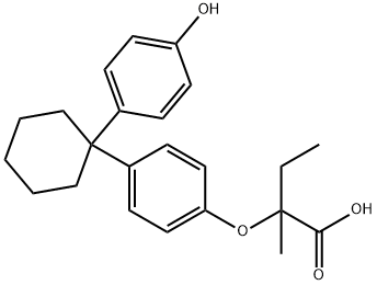 Clinofibrate Impurity Struktur