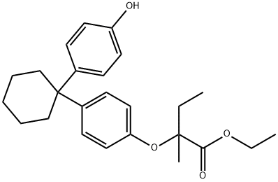 Clinofibrate Impurity Struktur