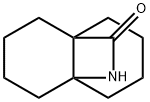 8a,4a-(Iminomethano)naphthalen-10-one, octahydro- (8CI,9CI) Struktur