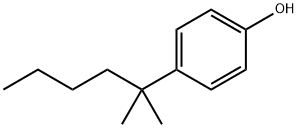 Phenol, 4-(1,1-dimethylpentyl)- Struktur