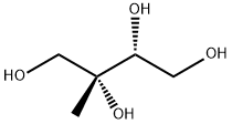 2-C-Methyl-D-Threitol Struktur