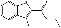 ethyl 3-methyl-1-benzothiophene-2-carboxylate Struktur