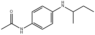 Acetamide, N-[4-[(1-methylpropyl)amino]phenyl]- Struktur