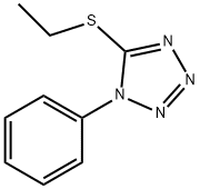 1H-Tetrazole, 5-(ethylthio)-1-phenyl- Struktur