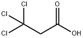 Propanoic acid, 3,3,3-trichloro- Struktur