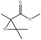 2-Oxiranecarboxylic acid, 2,3,3-trimethyl-, methyl ester Struktur