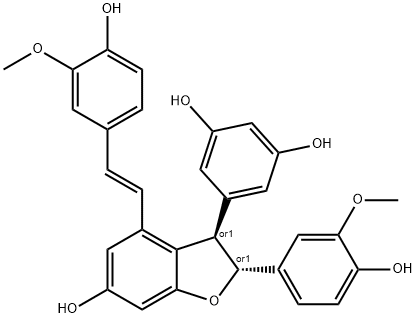 Bisisorhapontigenin A Struktur