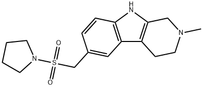 Almotriptan Impurity 1 Struktur