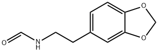 N-[2-(1,3-Benzodioxol-5-yl)ethyl]formamide Struktur