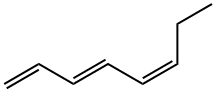 fucoserratene,(3E,5E)-1,3,5-octatriene,(E,Z)-1,3,5-octatriene Struktur