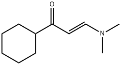 2-Propen-1-one, 1-cyclohexyl-3-(dimethylamino)-, (E)- (8CI) Struktur