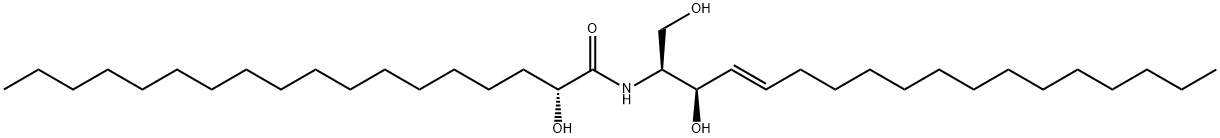 18:0(2R-OH) Ceramide Struktur