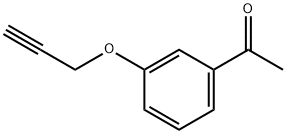 Ethanone, 1-[3-(2-propyn-1-yloxy)phenyl]- Struktur