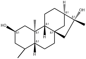 2,16-Kauranediol Struktur