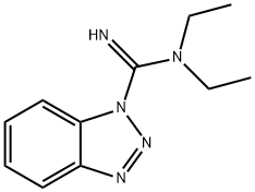 1H-Benzotriazole-1-carboximidamide, N,N-diethyl-