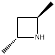 trans-2,4-Dimethyl-azetidine Struktur