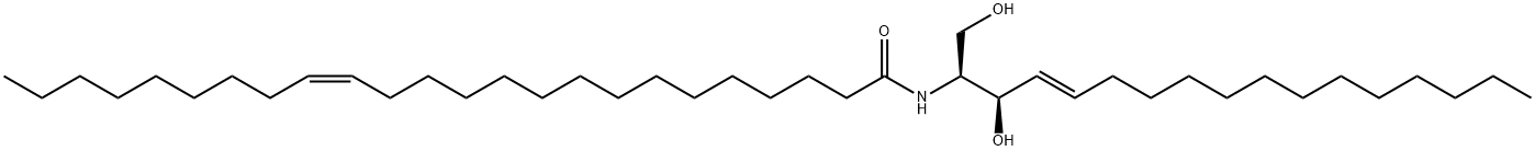 C24:1 CERAMIDE (D17:1/24:1(15Z)) Struktur