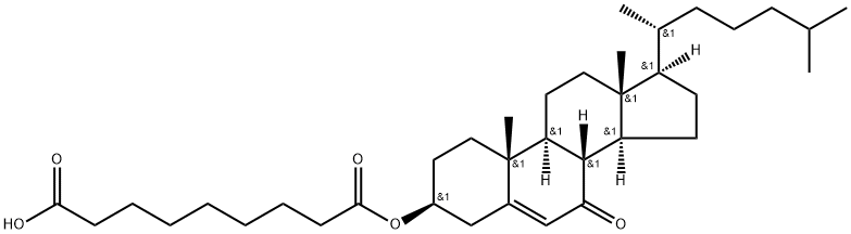 7-Ketocholesteryl-9-carboxynonanoate Struktur