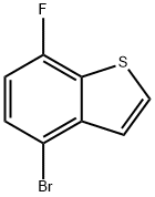 Benzo[b]thiophene, 4-bromo-7-fluoro- Struktur