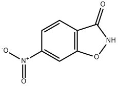 1,2-Benzisoxazol-3(2H)-one, 6-nitro- Struktur