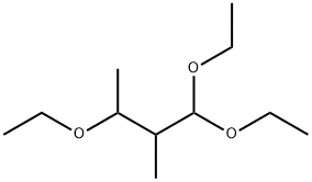 Butane, 1,1,3-triethoxy-2-methyl- Struktur