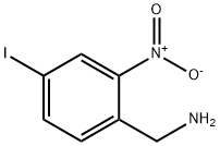 4-Iodo-2-nitro-benzylamine Struktur