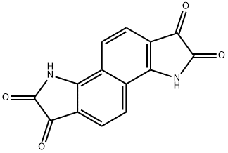 Indolo[7,6-g]indole-1,2,6,7-tetrone, 3,8-dihydro- Struktur