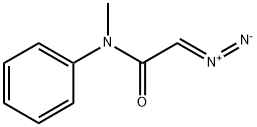 Acetamide, 2-diazo-N-methyl-N-phenyl- Struktur