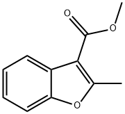 methyl 2-methyl-1-benzofuran-3-carboxylate Struktur