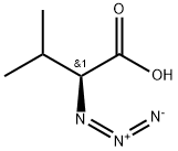 Butanoic acid, 2-azido-3-methyl-, (2S)- Struktur