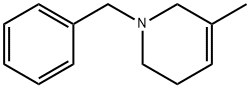 Pyridine, 1,2,5,6-tetrahydro-3-methyl-1-(phenylmethyl)- Struktur