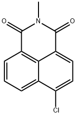 1H-Benz[de]isoquinoline-1,3(2H)-dione, 6-chloro-2-methyl- Struktur