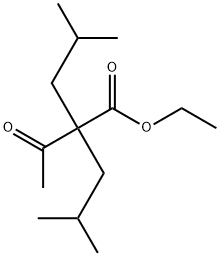 Pentanoic acid, 2-acetyl-4-methyl-2-(2-methylpropyl)-, ethyl ester