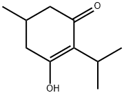 2-Cyclohexen-1-one,3-hydroxy-5-methyl-2-(1-methylethyl)-(9CI) Struktur