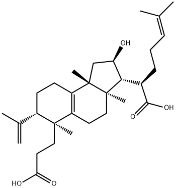 Poricoic acid G Struktur