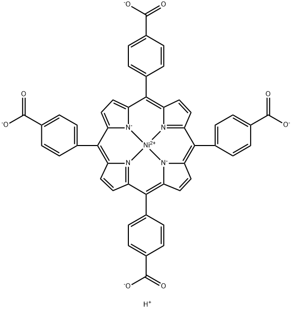 TCPP-Ni(2+) Struktur