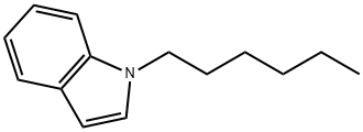 1-Hexyl-1H-indole Struktur