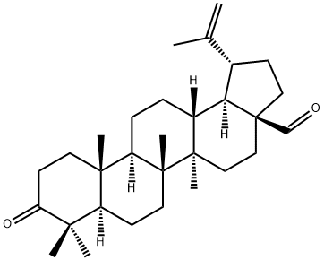 betulonic aldehyde Struktur