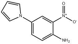 Benzenamine, 2-nitro-4-(1H-pyrrol-1-yl)- Struktur