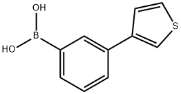 3-(3-Thienyl)phenylboronic acid Struktur