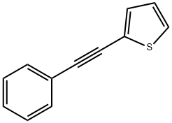 Thiophene, 2-(2-phenylethynyl)- Struktur